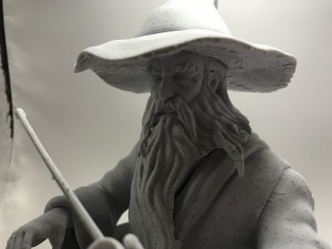 gandalf the grey bust Modelo de Impressão 3D