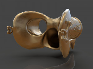 steampunk penguin googles 3Dプリントモデル
