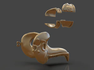 steampunk penguin googles 3D Print Model