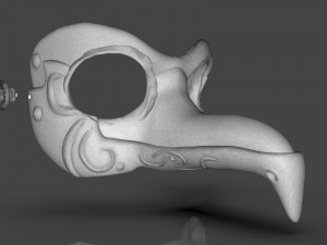 steampunk penguin googles 3Dプリントモデル