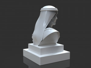 hamdam bin mohamed al maktoum bust Modelo de impresión 3D