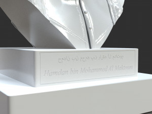 hamdam bin mohamed al maktoum bust Modelo de impresión 3D
