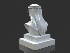 mohammed bin rashid al maktoum bust 3D 打印模型