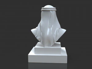 mohammed bin rashid al maktoum bust 3D Print Model