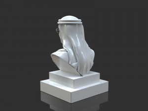 mohammed bin rashid al maktoum bust 3D 打印模型