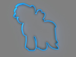 my little pony cookie cutter pack 3D Baskı Modeli