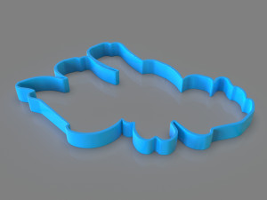 my little pony cookie cutter pack 3D Baskı Modeli