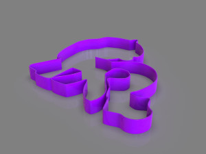my little pony cookie cutter pack 3D Baskı Modeli