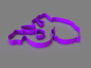 my little pony cookie cutter pack 3D Baskı Modeli