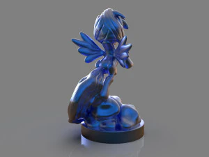 my little pony rainbow dash sculpture 3D Print Model