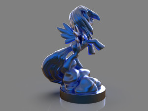 my little pony rainbow dash sculpture Model do druku 3D