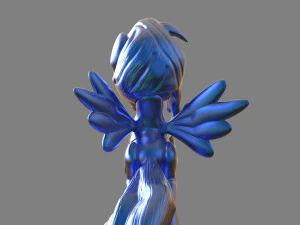 my little pony rainbow dash sculpture 3D Print Model