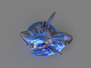 my little pony rainbow dash sculpture 3D Print Model