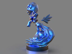 my little pony rainbow dash sculpture 3D Print Model