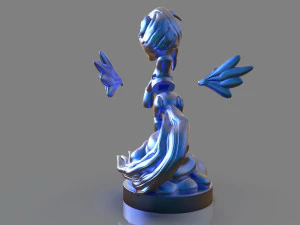 my little pony rainbow dash sculpture 3D Print Model