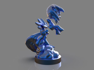 my little pony rainbow dash sculpture Model do druku 3D