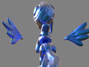 my little pony rainbow dash sculpture Model do druku 3D