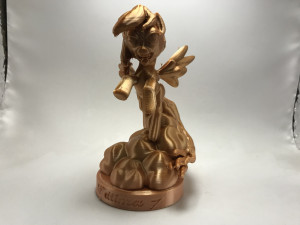 my little pony rainbow dash sculpture Model do druku 3D