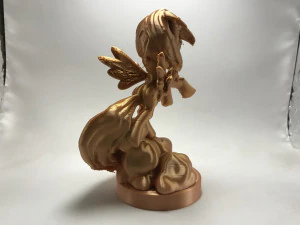 my little pony rainbow dash sculpture 3D Print Model