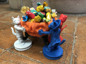 the great pumking dance candy dispenser Modello di stampa 3D