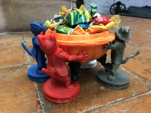 the great pumking dance candy dispenser Modello di stampa 3D