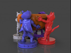 the great pumking dance candy dispenser Modello di stampa 3D