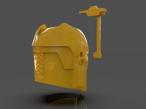 ursa wrens helmet cosplay Modèles 3D en vedette