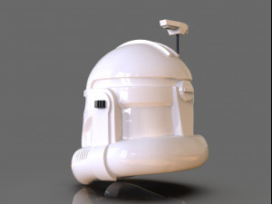 clone trooper phase 2 helmet with antenna 3D-printmodel
