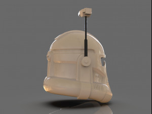 clone trooper phase 2 helmet with antenna 3D-printmodel