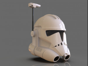 clone trooper phase 2 helmet with antenna 3D-printmodel