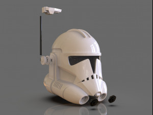 clone trooper phase 2 helmet with antenna 3D-printmodel