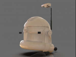 clone trooper phase 2 helmet with antenna 3D-printmodel