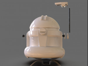 clone trooper phase 2 helmet with antenna 3D-printmodel