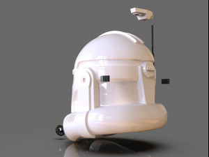clone trooper phase 2 helmet with antenna 3D-printmodel