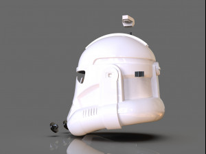 clone trooper phase 2 helmet with antenna 3D-printmodel