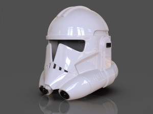 clone trooper phase 2 helmet with antenna 3D-printmodel