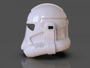 clone trooper phase 2 helmet with antenna 3D-printmodel