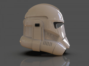 clone trooper phase 2 helmet with antenna 3D-printmodel