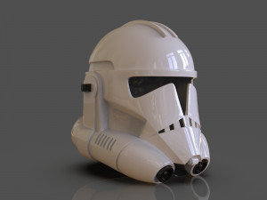 clone trooper phase 2 helmet with antenna 3D-printmodel