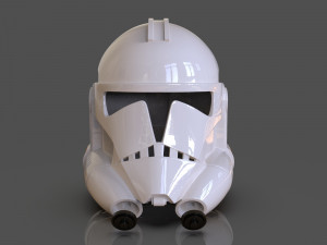 clone trooper phase 2 helmet with antenna 3D-printmodel