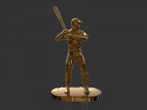 baseball trophy sculpture 3D Print Model