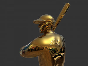 baseball trophy sculpture 3D Print Model
