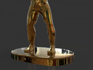 baseball trophy sculpture 3D Print Model