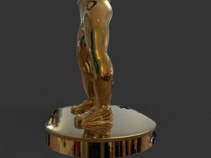 baseball trophy sculpture 3D Print Model
