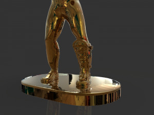 baseball trophy sculpture 3D Print Model