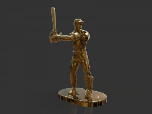baseball trophy sculpture 3D Print Model