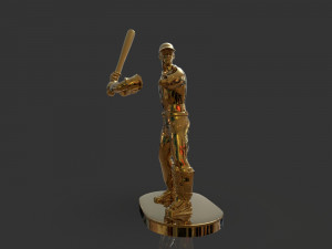 baseball trophy sculpture 3D Print Model