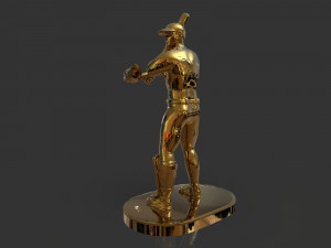 baseball trophy sculpture 3D Print Model