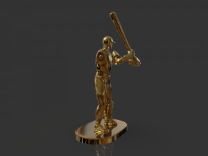 baseball trophy sculpture 3D Print Model