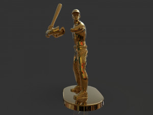 baseball trophy sculpture 3D Print Model